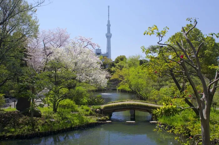 向島百花園の風景