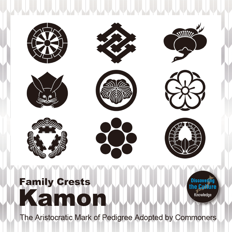 Kamon – Family Crests. The Aristocratic Mark of Pedigree Adopted by Commoners.
